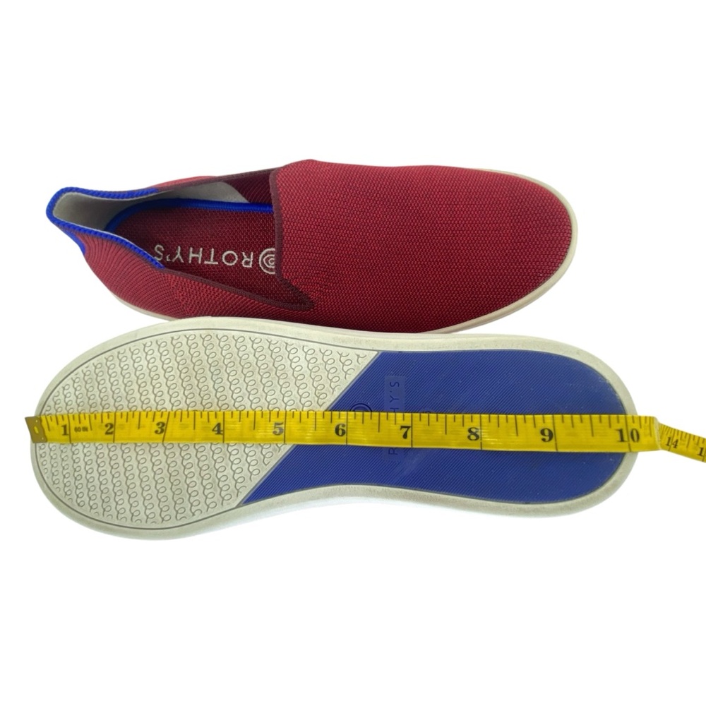 Rothy's The Sneaker Burgundy Red Slip Ons - Picture 14 of 16